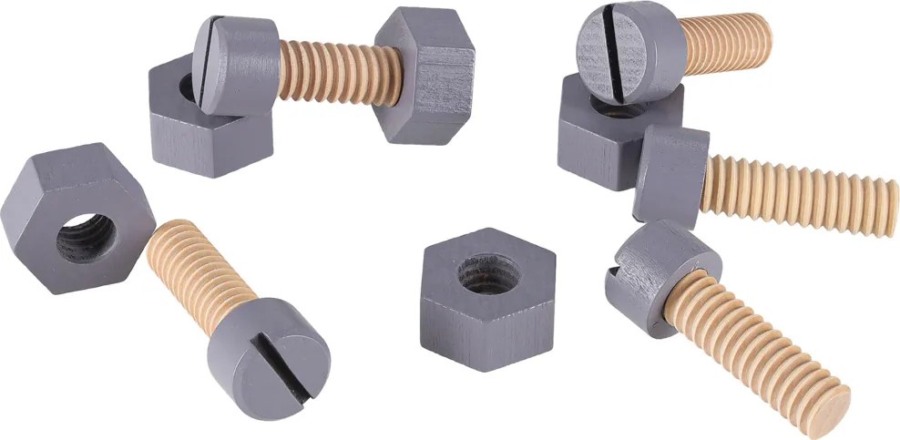 KIK Drevená dielňa s náradím DIY set