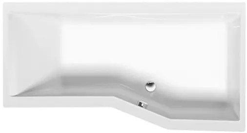 Asymetrická vaňa Polysan Versys 170x85 cm akrylát pravá 70611