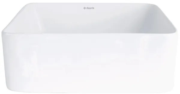 Deante CDJ_6U3S - Umývadlo na dosku JASMIN 34,5x34,5 cm keramika/biela