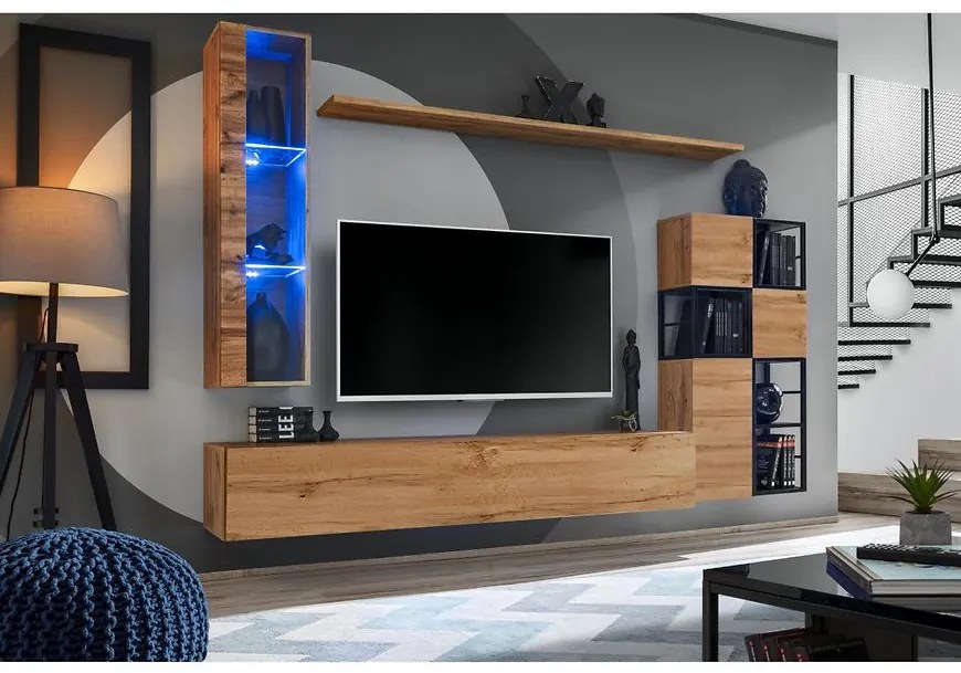 Obývacia stena Switch Met II wotan