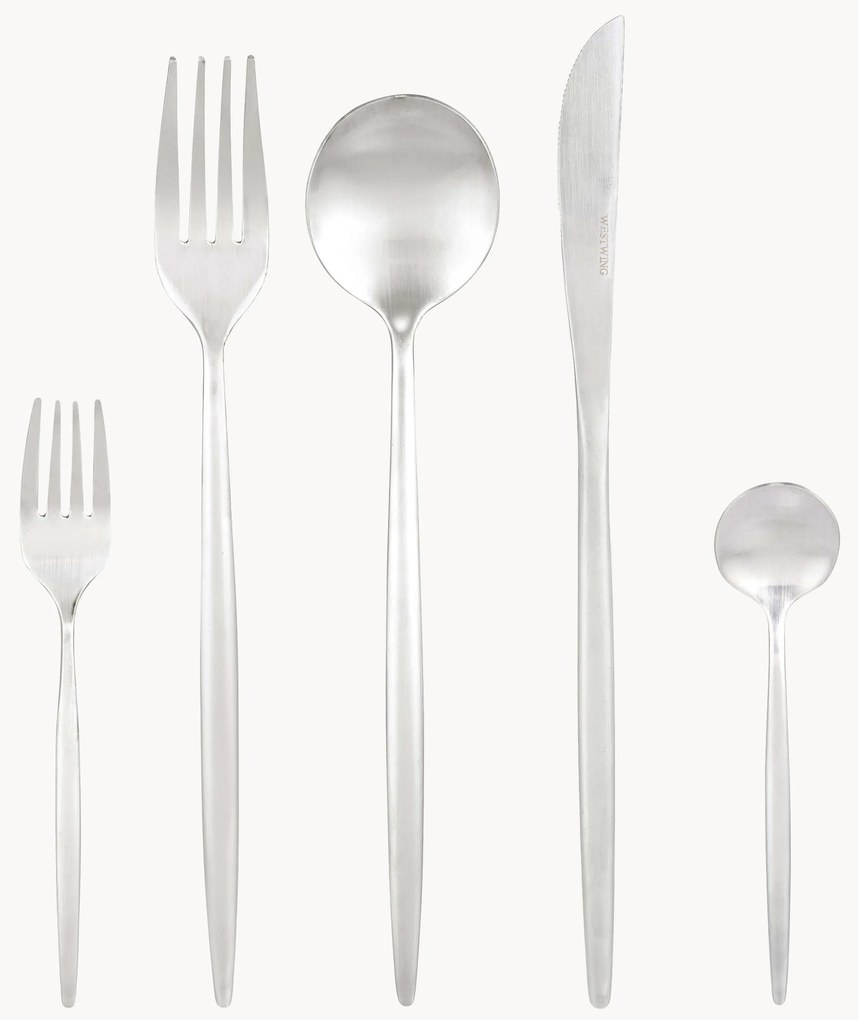 Súprava príborov Shimmer, rôzne veľkosti