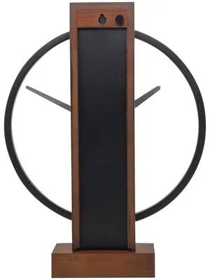 Nástenné/Stolné hodiny NeXtime Carl drevo 34 x 27 cm