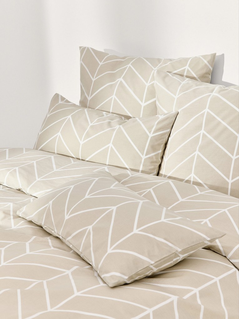 Vzorovaná bavlnená obliečka na paplón Mirja