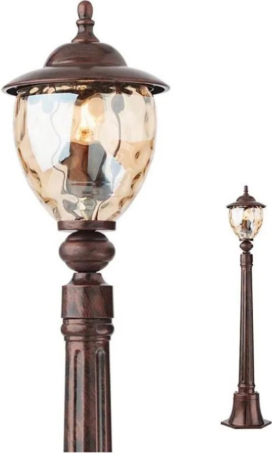 Redo 9634 - Vonkajšia lampa MATERA 1xE27/42W/230V IP33