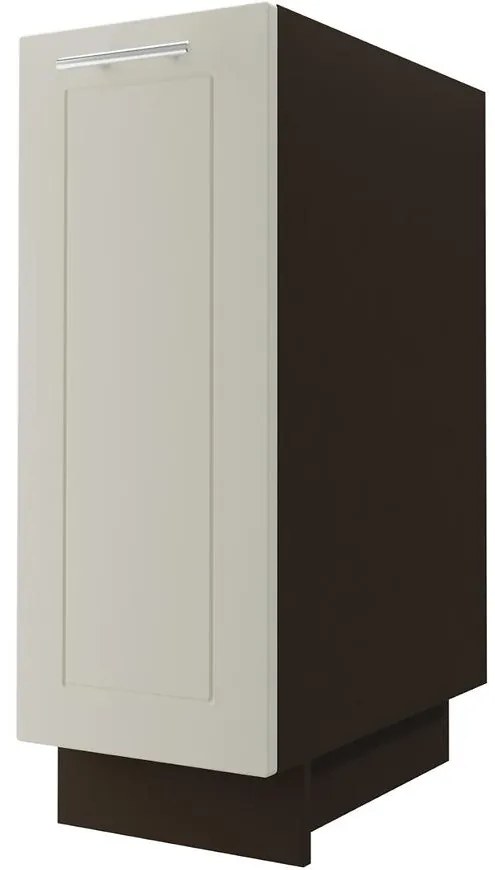Kuchynská skrinka D1D/30 Quantum vanilla mat/lava
