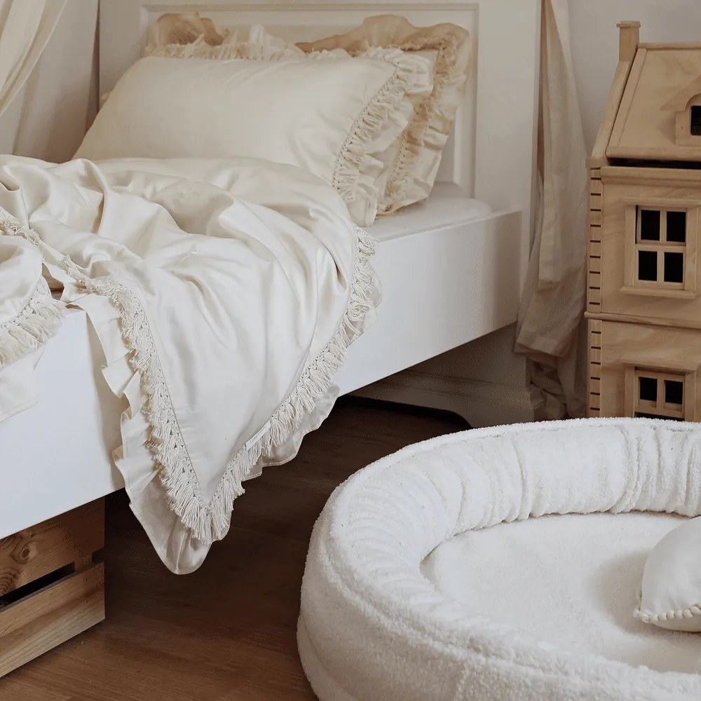 Hniezdo pre deti Boho ecru 110cm