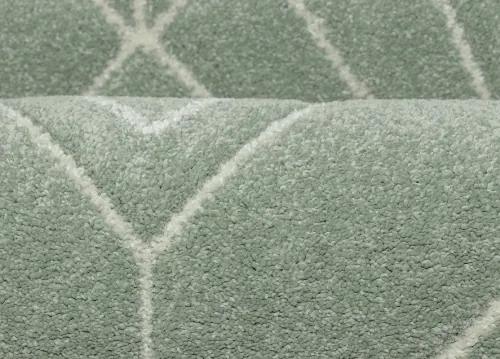 Koberce Breno Kusový koberec PORTLAND 58/RT4G, zelená, viacfarebná,120 x 170 cm