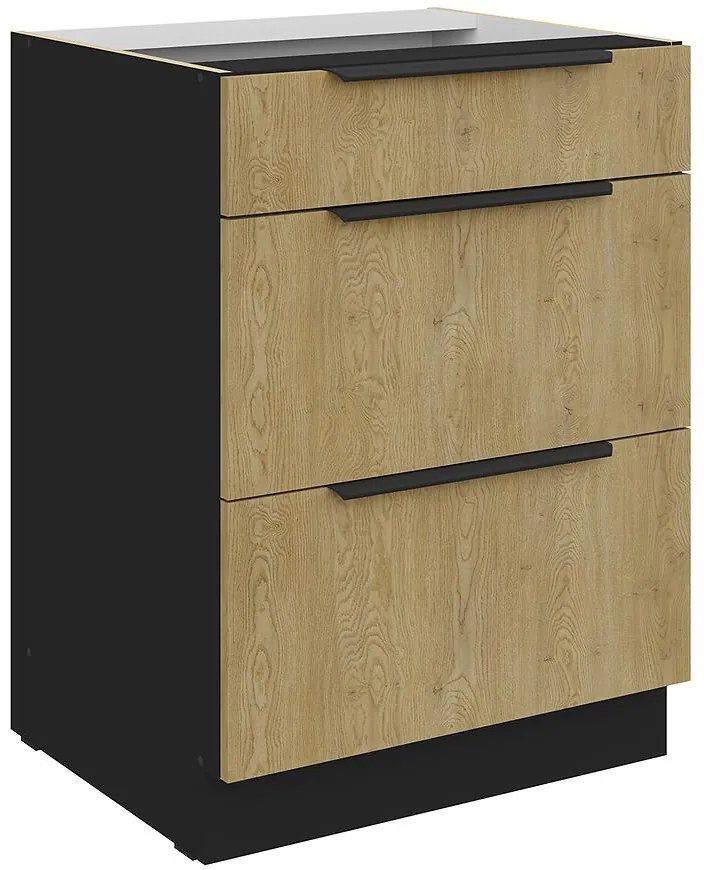 Kuchynská skrinka Cremona Bl 60d 3s Bb