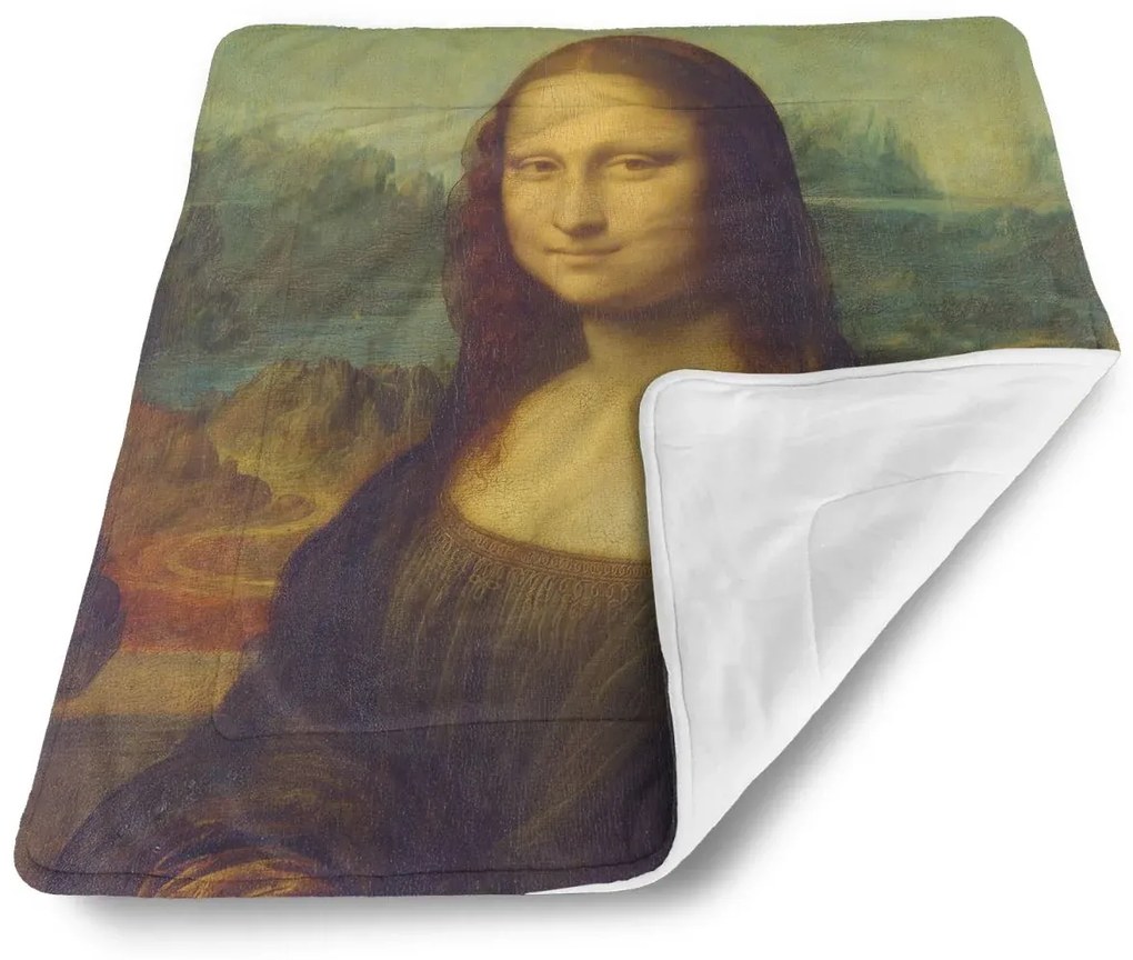 Sablio Deka pre bábätko Mona Lisa - Leonardo da Vinci - 90x120 cm