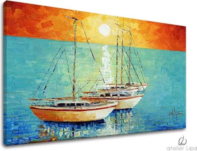 Autorská reprodukcia na plátne LODE XOBBI0084E1