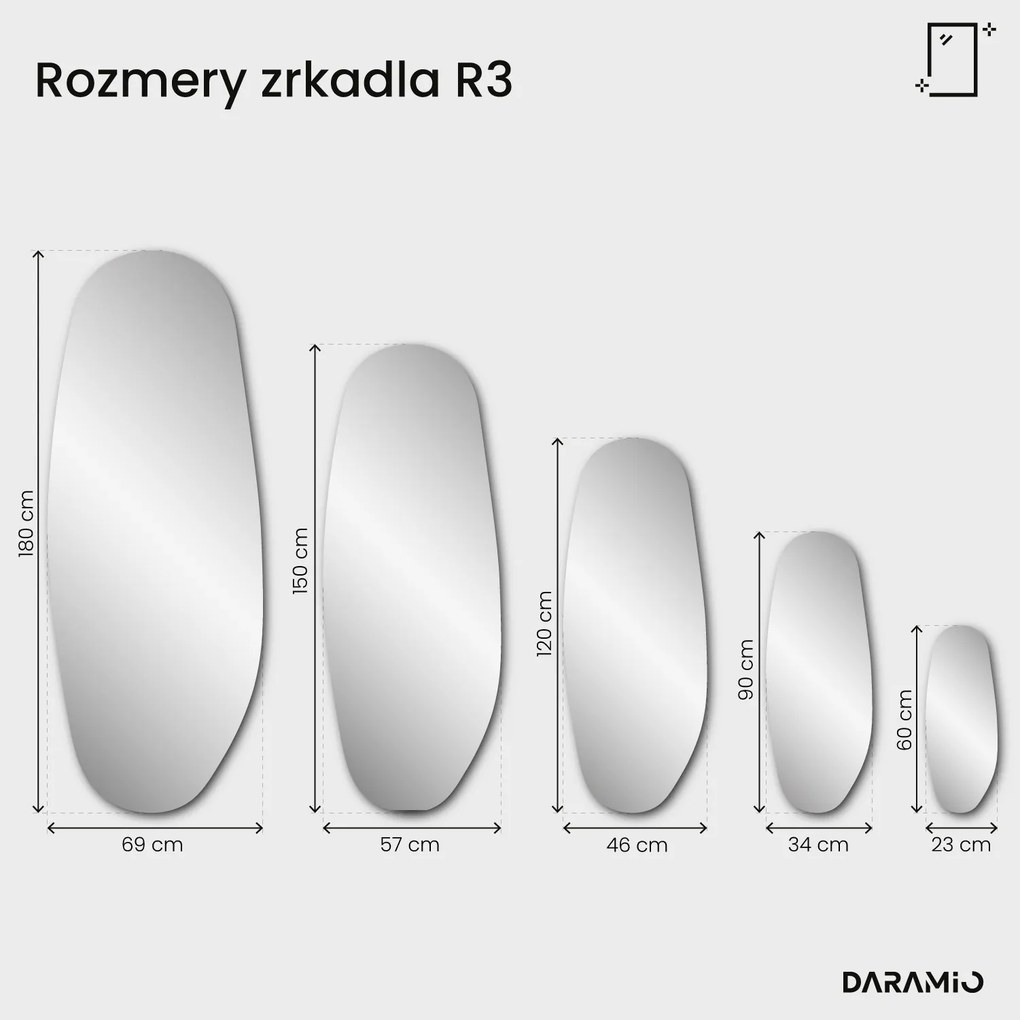 Zrkadlo Pure R3