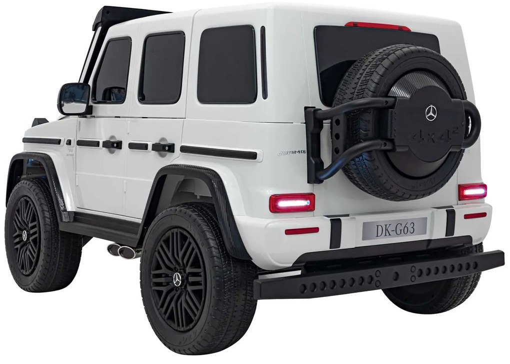 Elektrické autíčko Mercedes Benz G63 AMG XXL STRONG biele