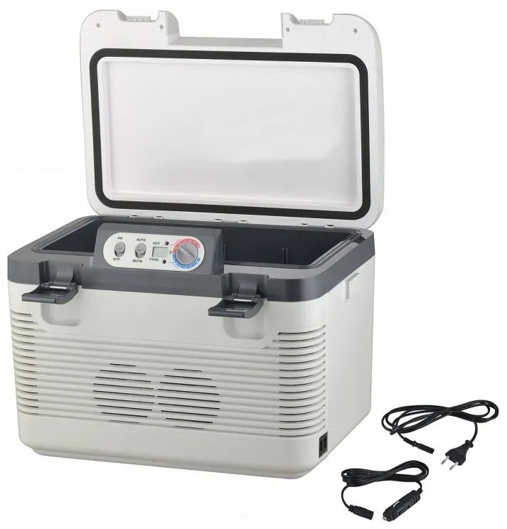 Chladiaci box DOUBLE 19 L + display - 230V/24V/12V