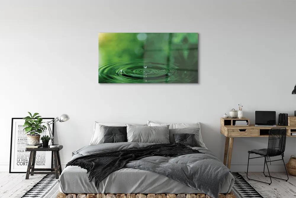 Obraz plexi Kvapka vody close-up 125x50 cm