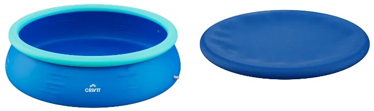 Crivit Bazén Quick Up, 240 x 63 cm + Plachta na zakrytie bazéna (800010837)