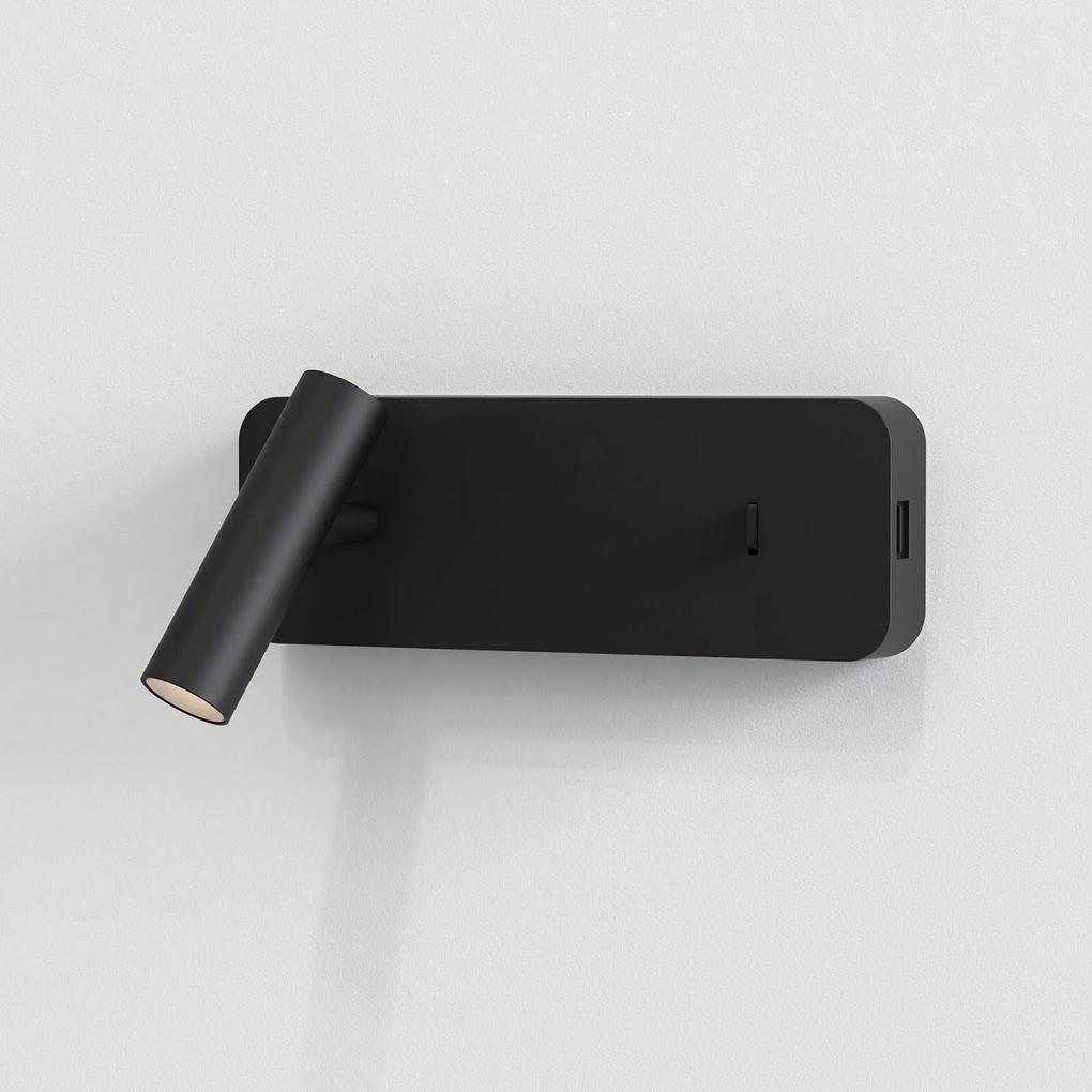 Astro Enna Surface USB nástenné LED svetlo, čierne