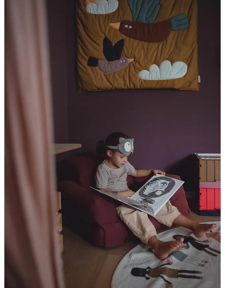 Oranžové detské kresielko Mini Hippo - Karup Design