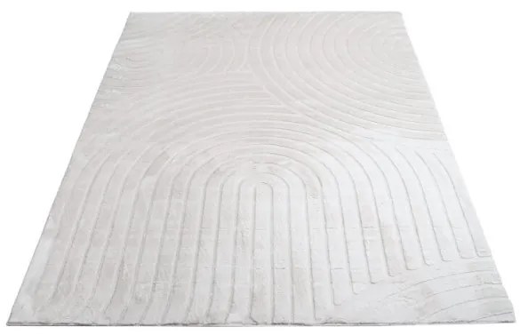 Koberec WAVES 501 svetlosivý / sivohnedý