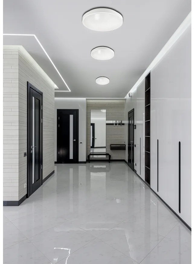 ECOLIGHT LED stropné svietidlo 2x E27 + 2x žiarovka Philips E27 10W 1055lm