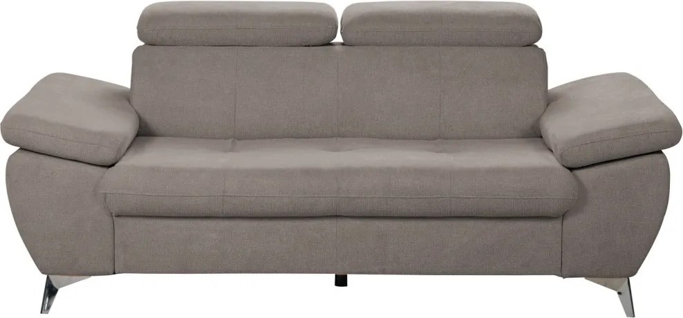 Dvojsedák Gisele, béžová taupe látka