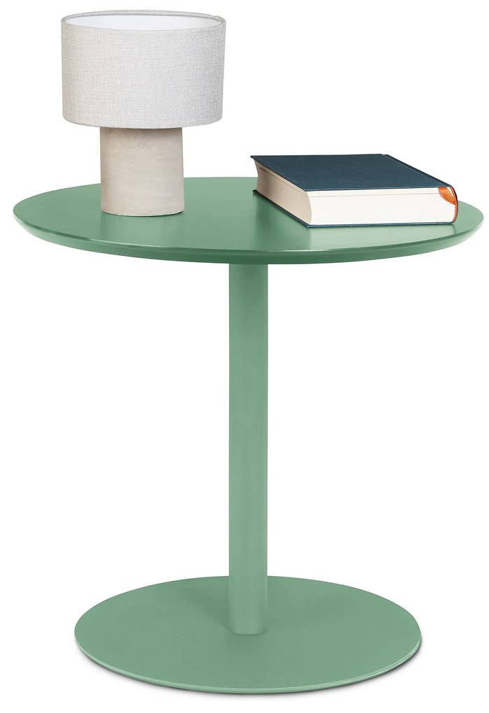 Okrúhly konferenčný stolík, šalviový