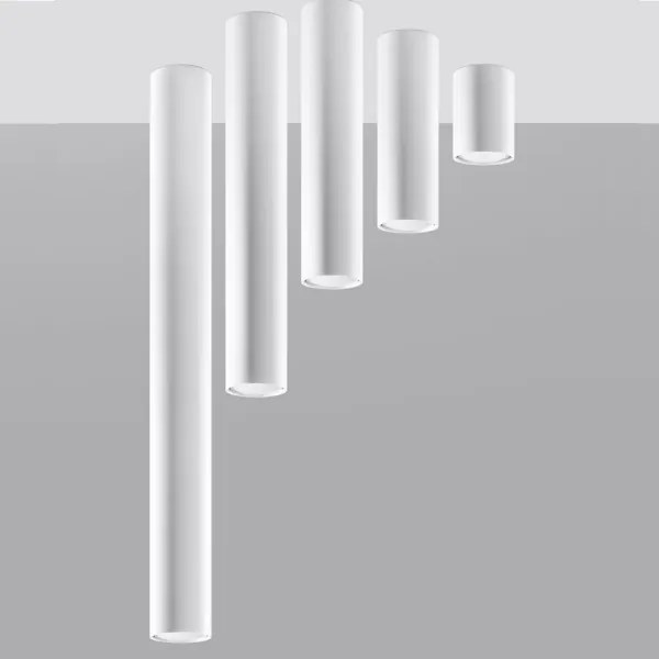 Sollux SL.0999 - Bodové svietidlo LAGOS 1xGU10/10W/230V 60 cm biela