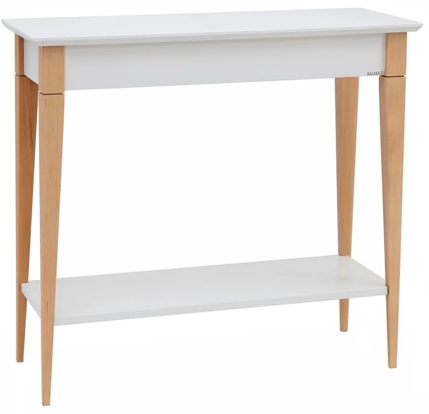 Biely konzolový stolík Ragaba Mimo, šírka 65 cm
