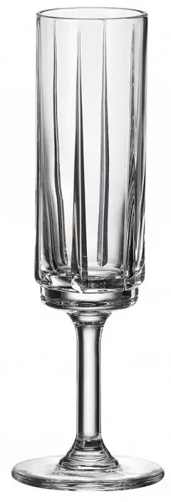 BOHEMIA OLIVIA POHÁR NA ŠAMPANSKÉ 150ML SADA 6KS
