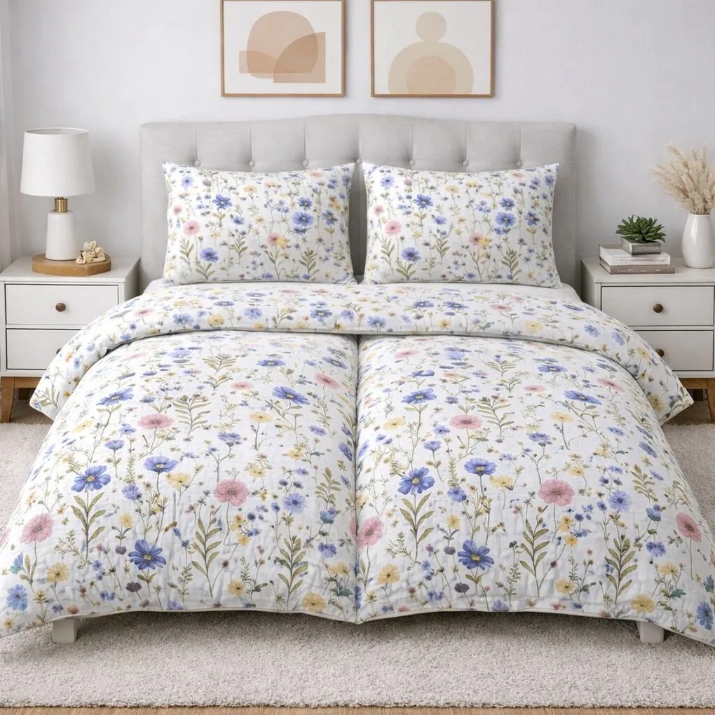 Mušelínové obliečky Magdalena 140x200cm+90x70cm TiaHome