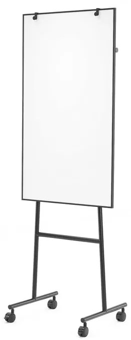 Flipchart s kolieskami AMY, čierny