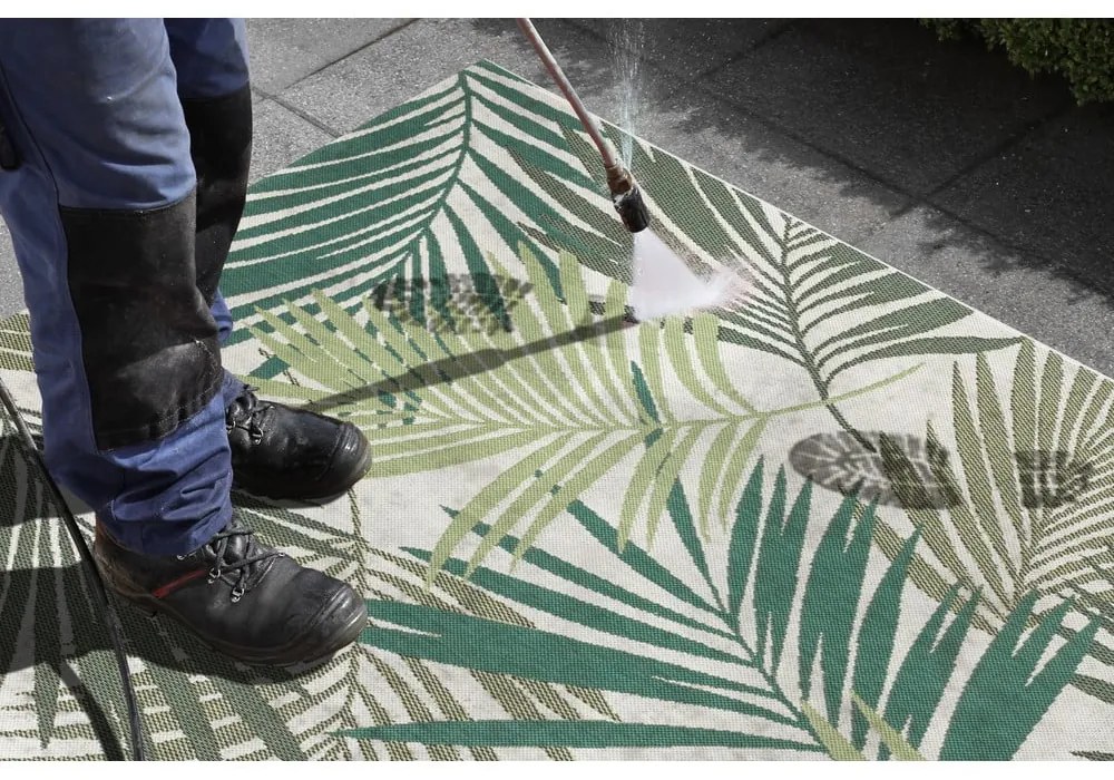 Zelený/béžový vonkajší koberec 120x170 cm Vai – NORTHRUGS