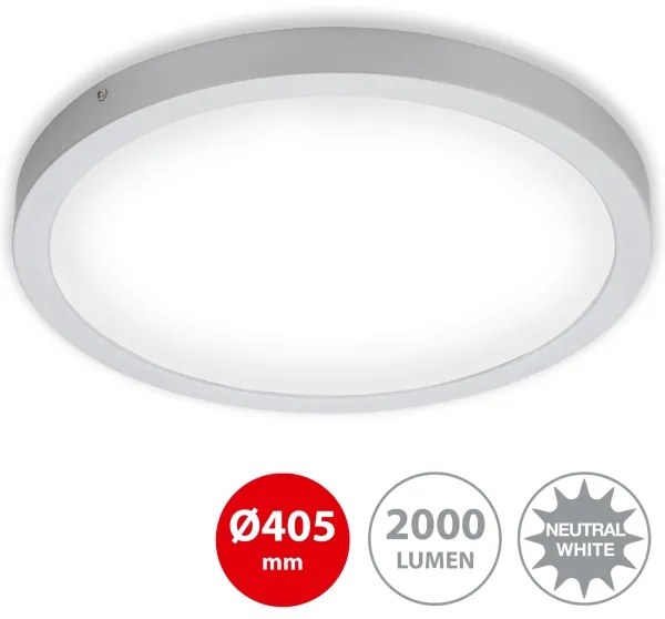Briloner 7143-414 - LED Stropné svietidlo FIRE LED/24,5W/230V 4000K