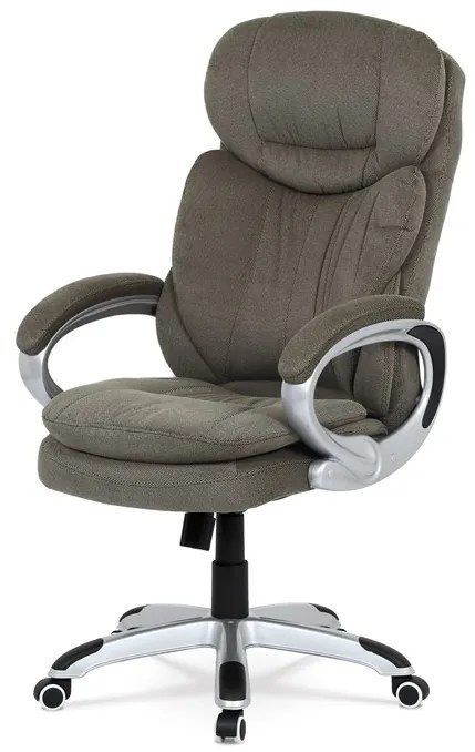 Autronic BONTEC Kancelárske kreslo, hojdací mechanizmus, šedá látka, KA-G198 GREY2 Farba: Šedá