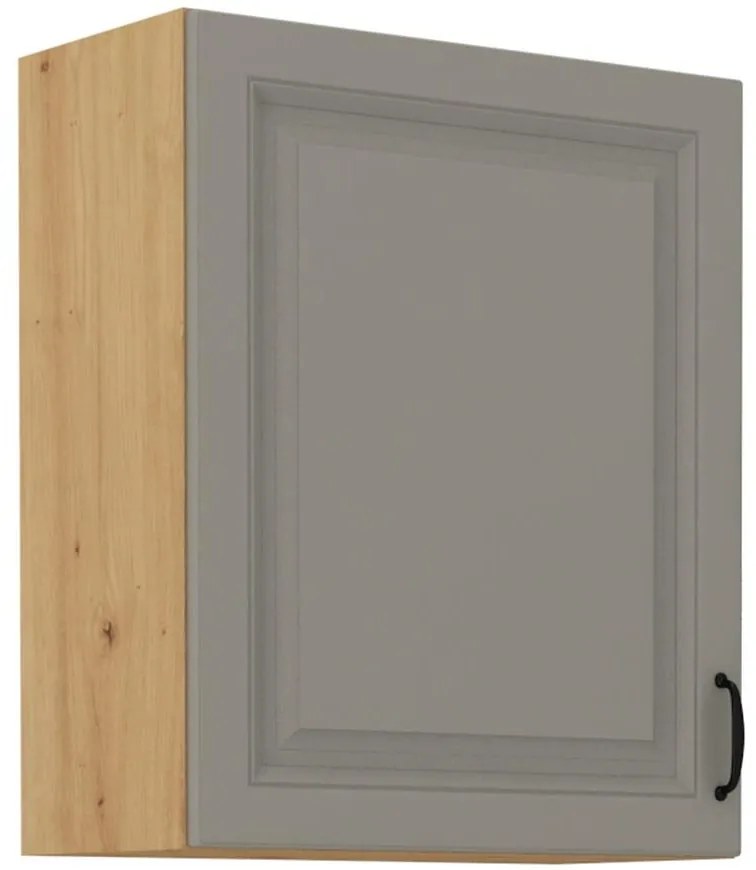 Kuchynská skrinka Stilo claygrey/artisan 60g/72 1f