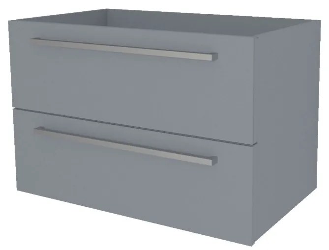 Mereo, Mereo Bino, kúpeľňová skrinka 61 cm, Multidecor, Monumentálna sivá, MER-CN690SMSO1