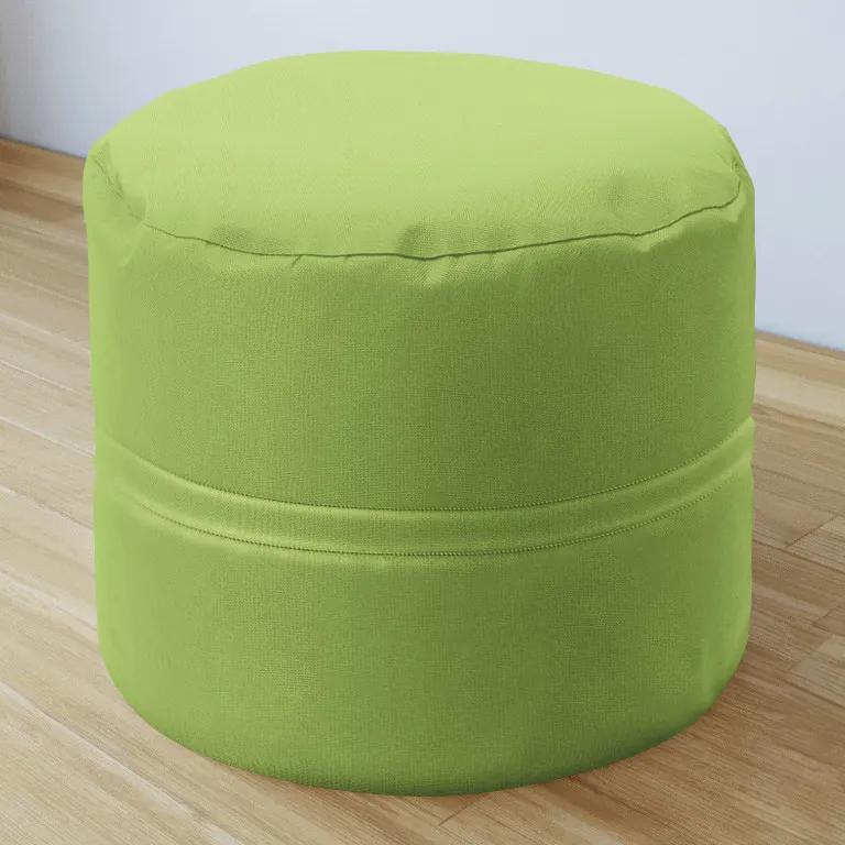 Goldea bavlnený sedacie bobek 50x40 cm - zelený 50 x 40 cm