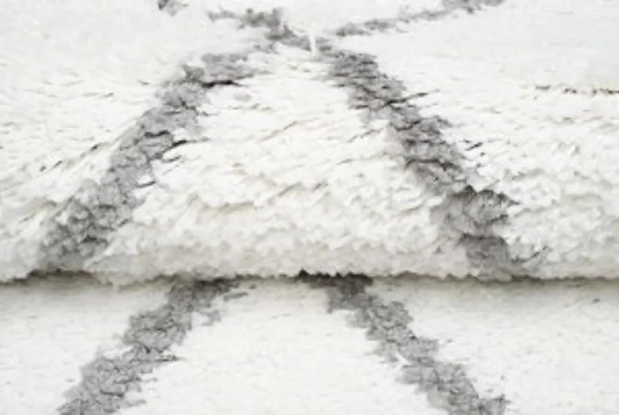 TA Koberec G931A KRÉMOVÁ/TMAVOSIVÁ BOHO Rozmer: 100x160 cm