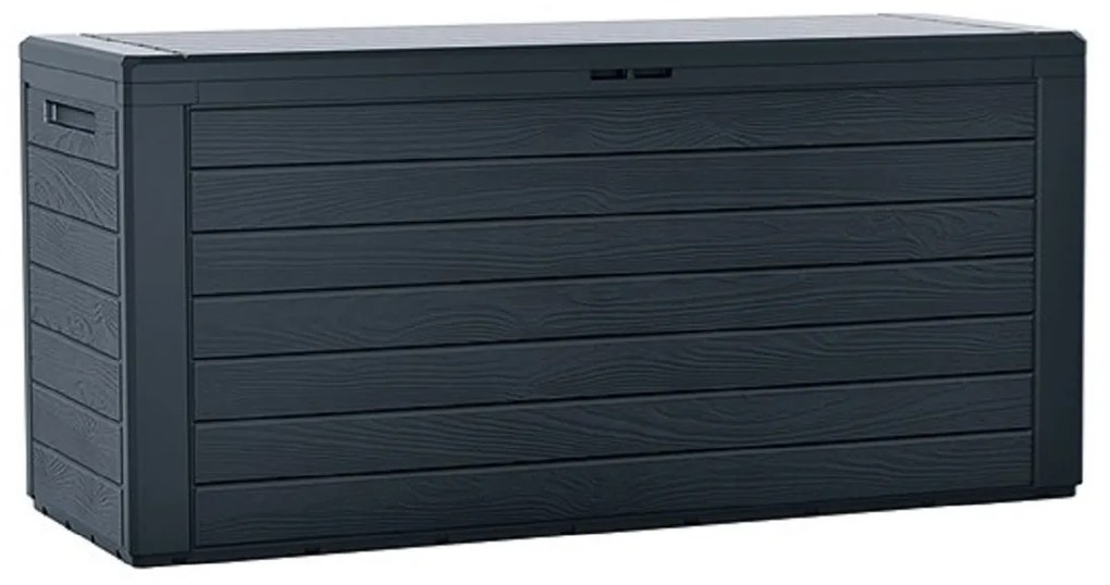 Záhradný box Woodebox antracit 116 cm - 280L