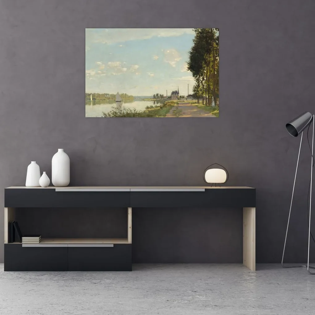 Obraz - Claude Monet, Argenteuil, reprodukcia (90x60 cm)