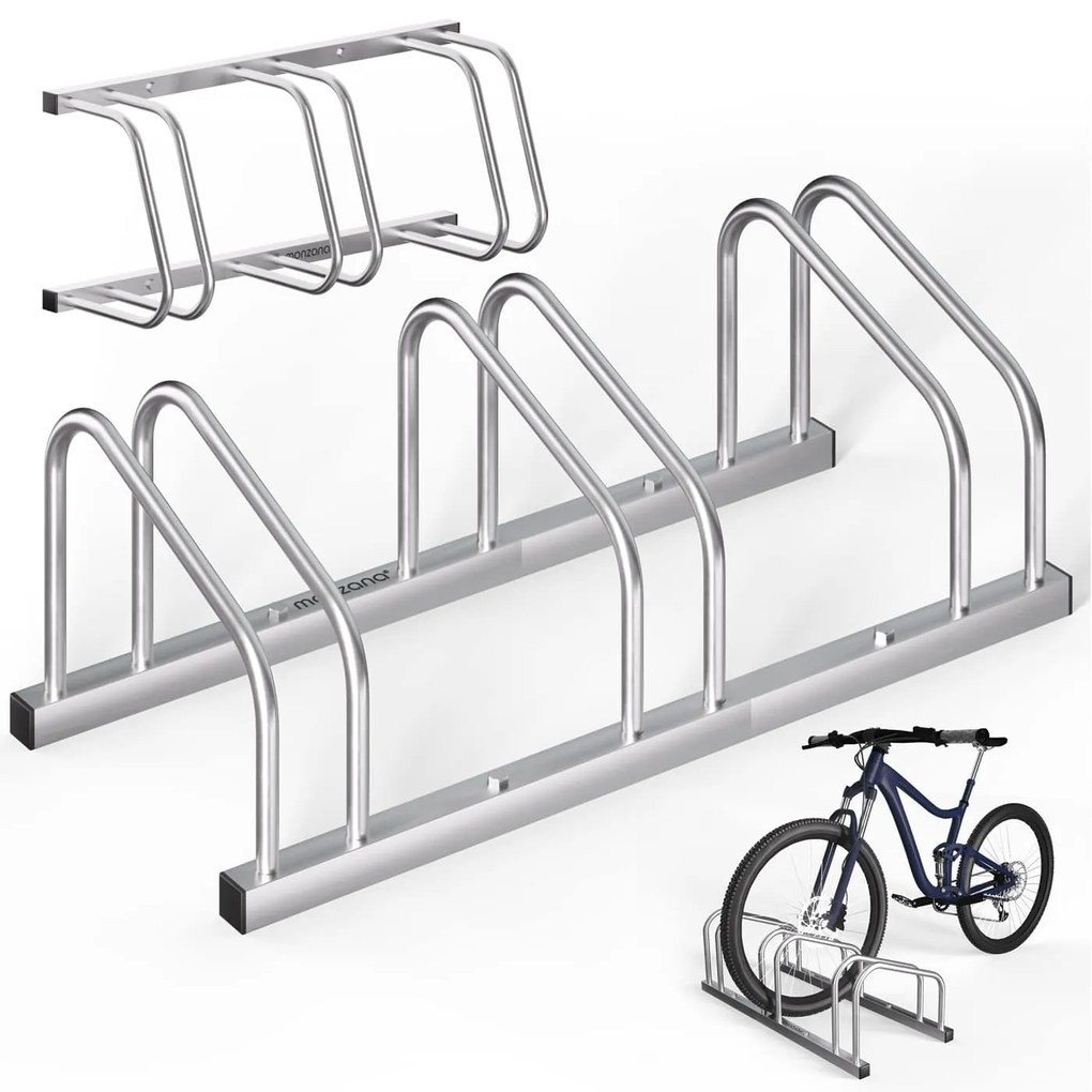 InternetovaZahrada Stojan na 3 bicykle - 84x32x27 cm
