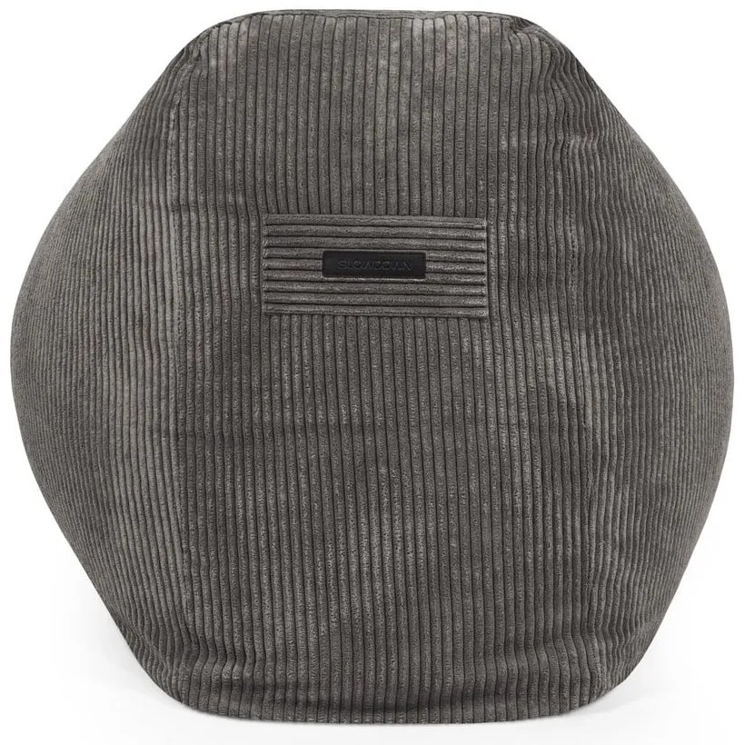 Hnedý menčestrový sedací vak Snug Long 140 – SLOWDOWN