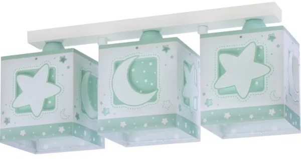 Dalber D-63233NH - Detské stropné svietidlo MOONLIGHT 3xE27/60W/230V