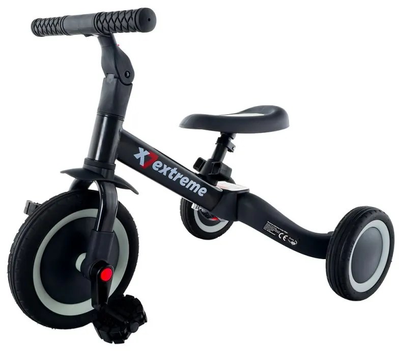 Bicykel 4v1 EXTREME BLACK