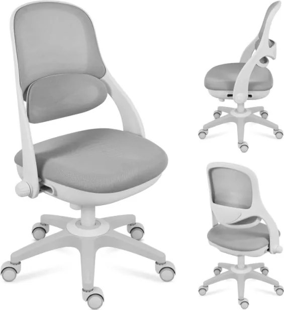 Detská otočná stolička Mark Adler Junior 4.7 Grey
