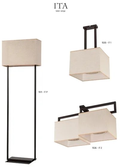 Jupiter 1511 - IT P - Stojacia lampa ITA 2xE27/60W