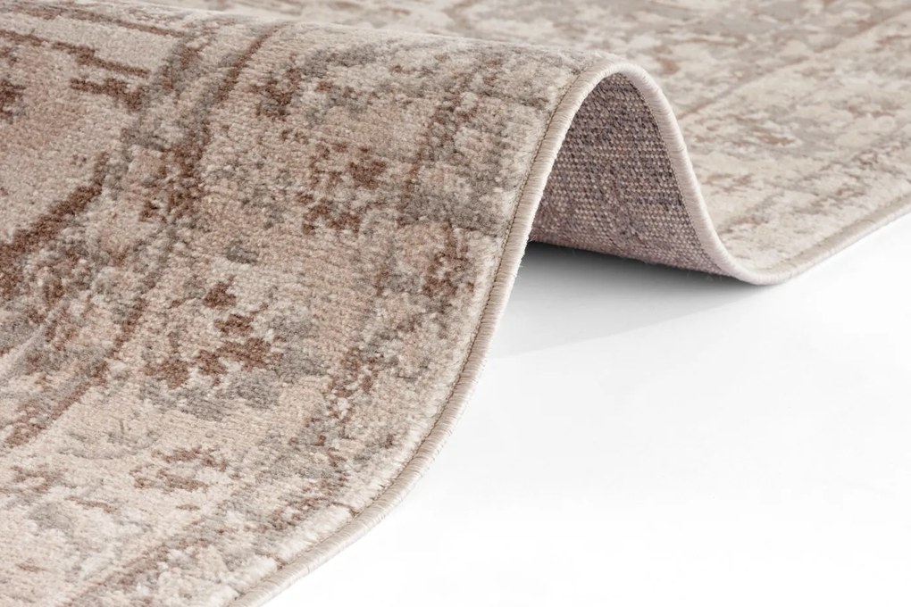 Kusový koberec Terrain 105597 Sand Cream Brown, 240x340, hnedá, obývacia izba, Hanse Home