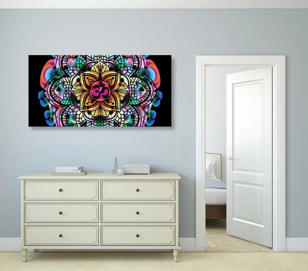 Obraz Mandala zdravia - 120x60