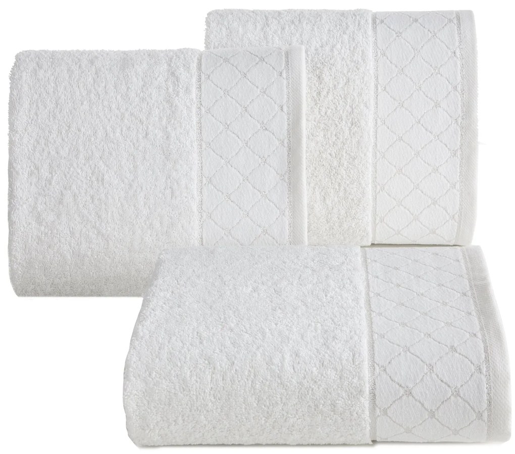 FROTÉ UTERÁK MARTHA 50X90 CM BIELA