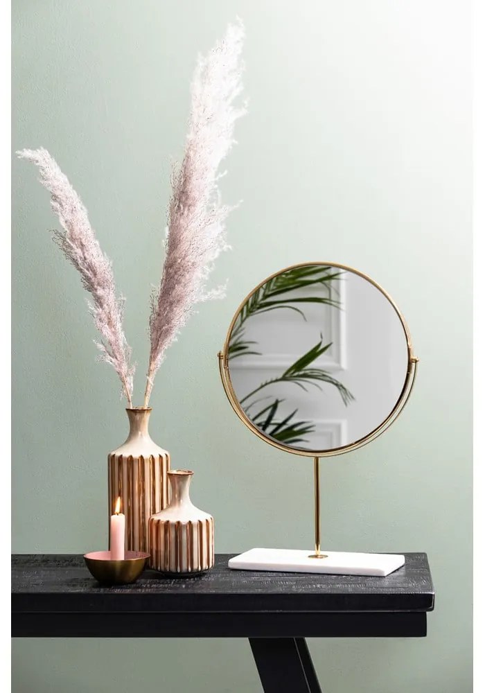 Kozmetické zrkadlo ø 33 cm Riesco – Light &amp; Living