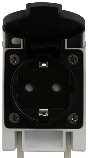 Nordlux - LED kúpeľňové osvetlenie zrkadla so zásuvkou LED/15W/230V IP44 68,4 cm biela